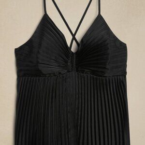 Nwt Banana Republic Pleated Cross-Back Cami